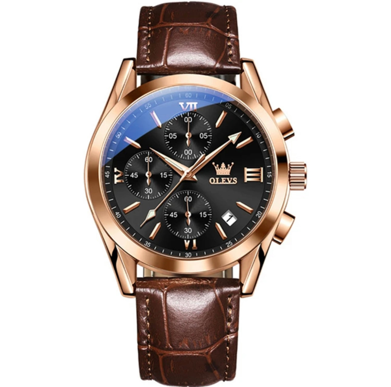 Leather Sports WristWatch