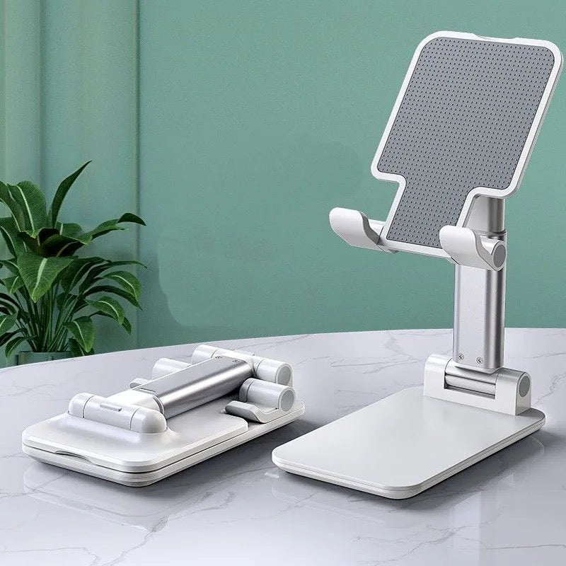 Foldable desktop cell phone stand holder