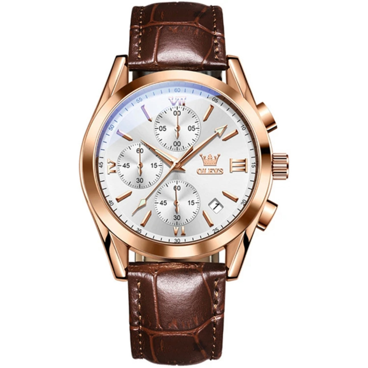 Leather Sports WristWatch