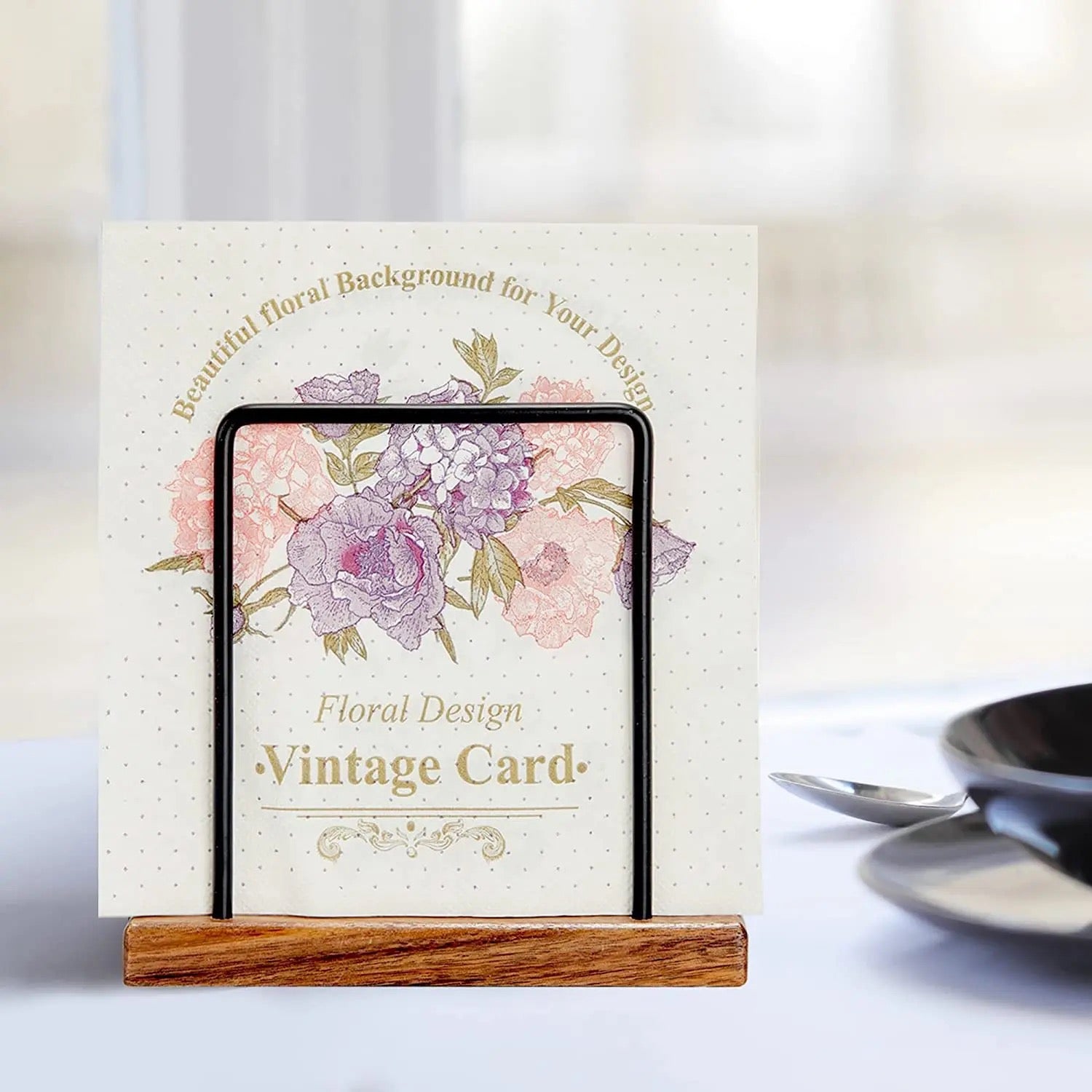 Wooden Napkin Holder