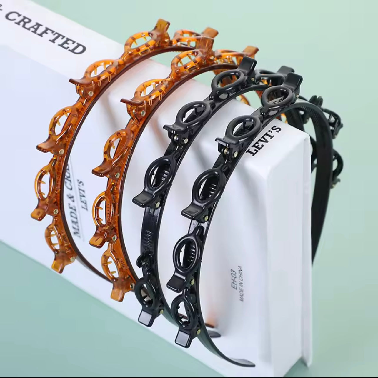 Double Layer Bangs Headband