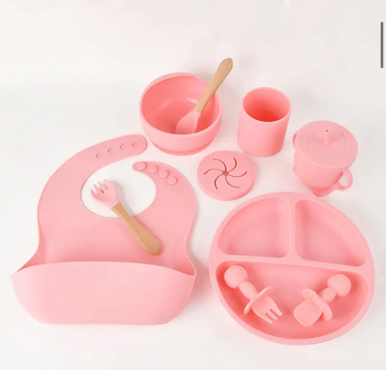 Baby Eco-friendly Silicon Bowl Set
