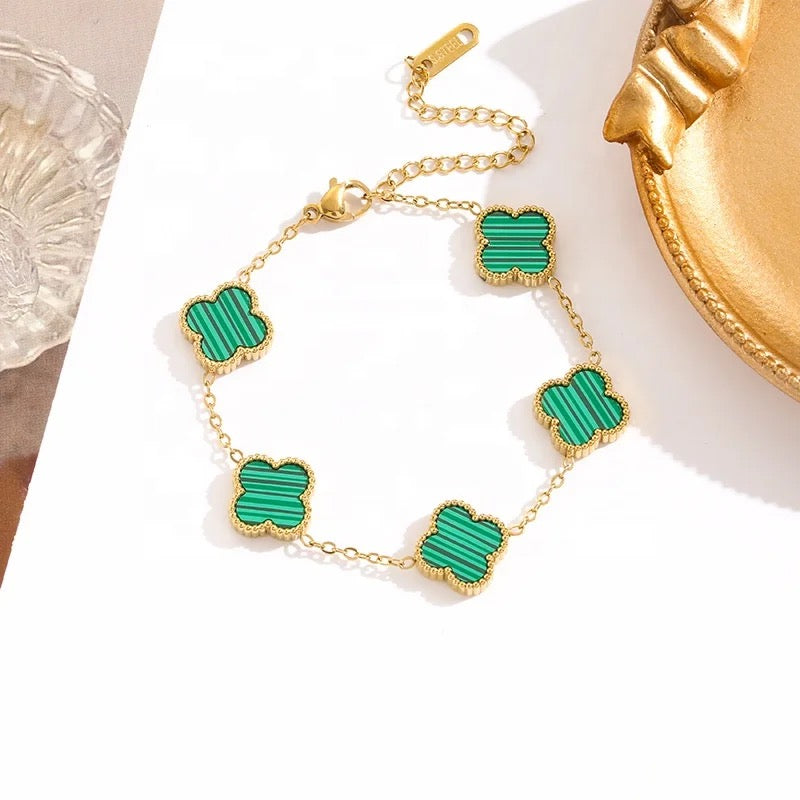 Five Clover Bracelet