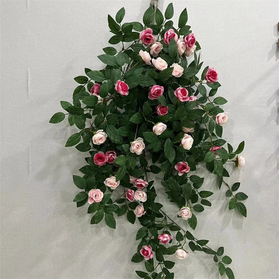 Wall Artificial flowers decoration