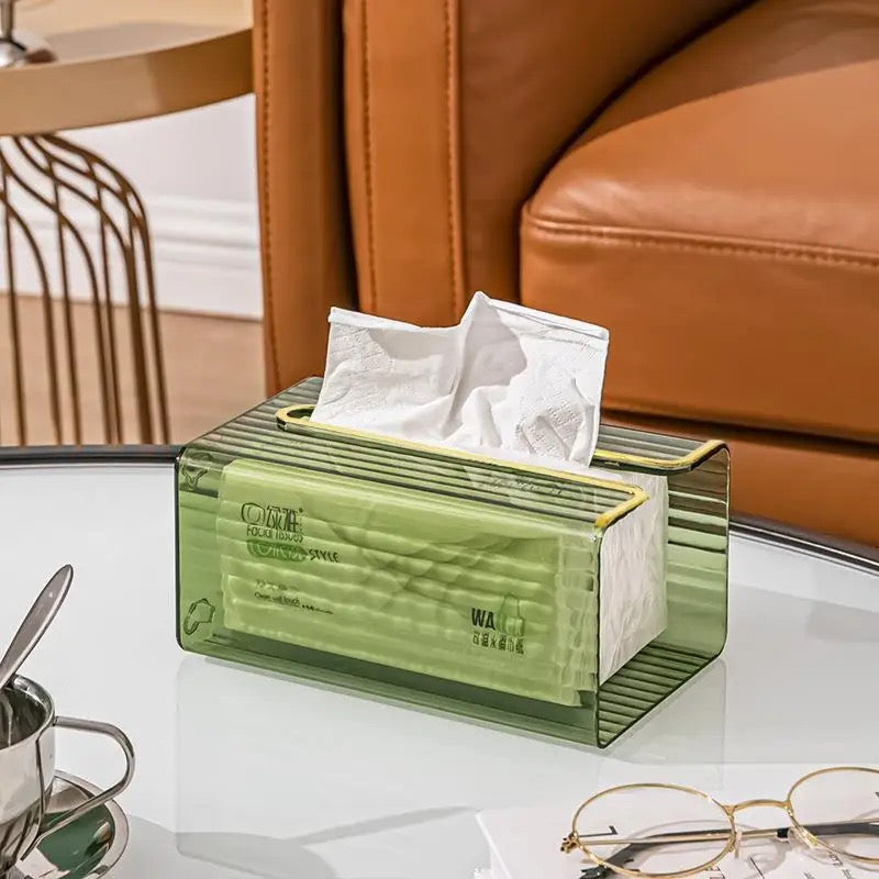 Punch-Free Tissue Box