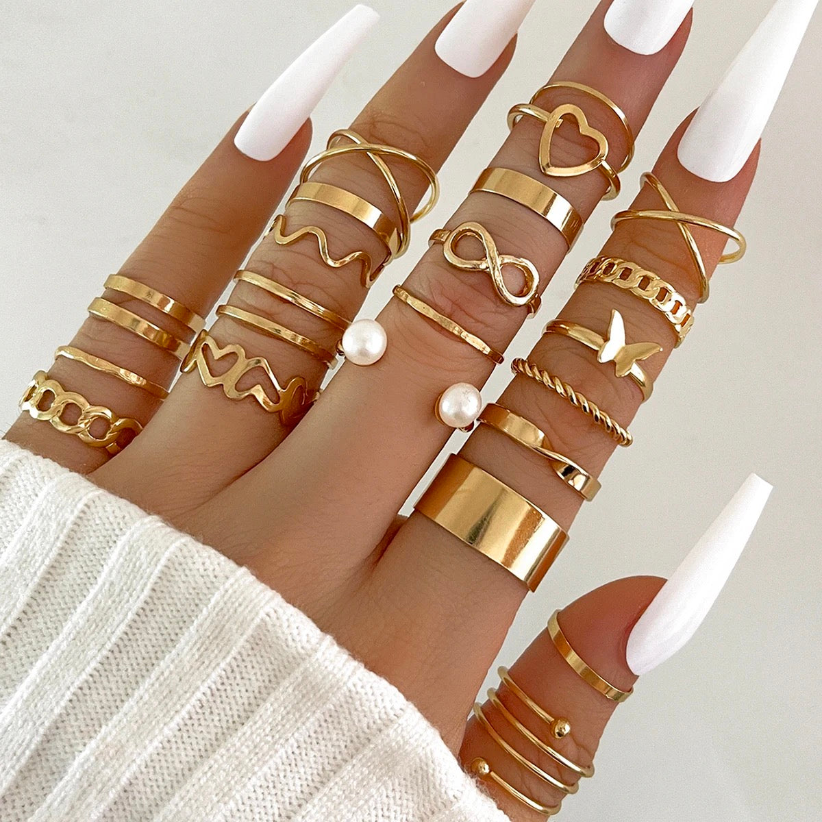 Rings Jewelry Set