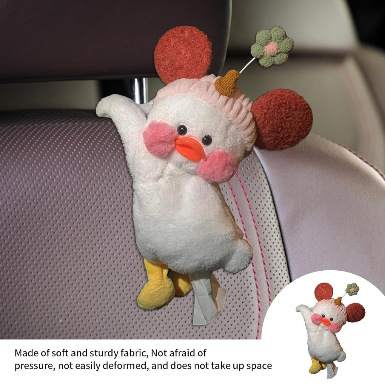 Cartoon Car Tissue Box