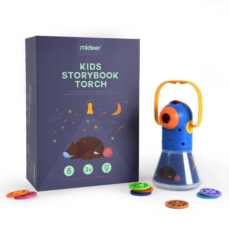kids Story Book Flashlight Projector