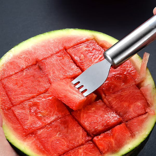 ✨ 2-in-1 Fruit Cutter & Fork – For Quick and Easy Fruit Serving! 🍉