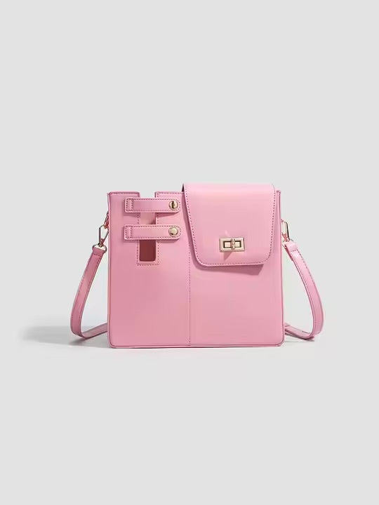 Women’s PU Leather Crossbody Drink Carrier – Multifunctional & Trendy