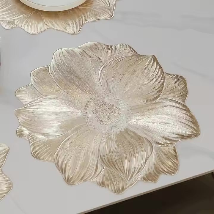 Flower Placemats – Waterproof & Heat-Resistant Table Mats