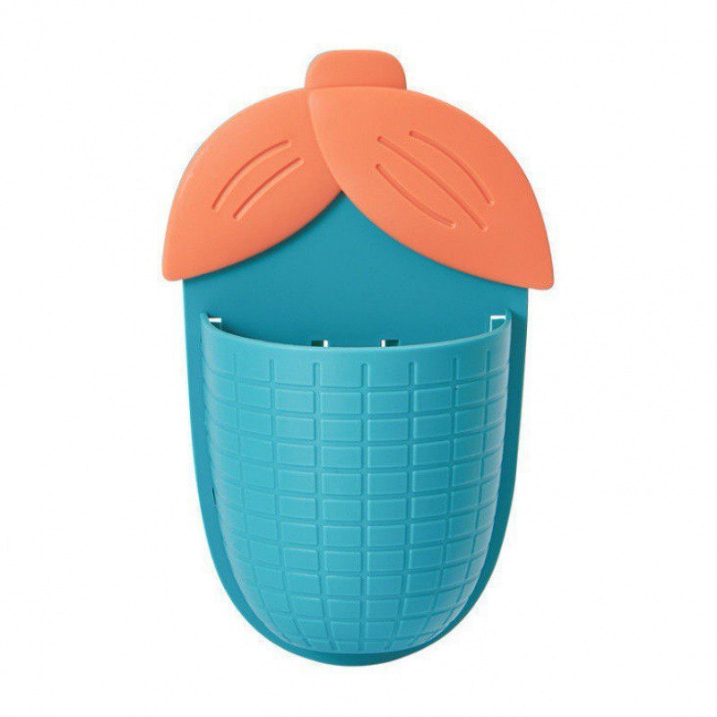 Corn Shaped Adhesive Wall Rack Cup Punch Free Storage