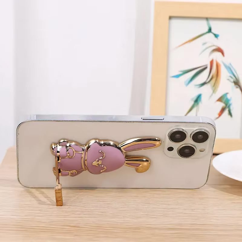 🐰 Cute Rabbit Finger Ring Phone Holder