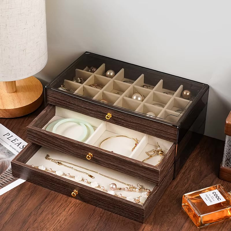Jewelry Storage Box for Necklaces and Earrings