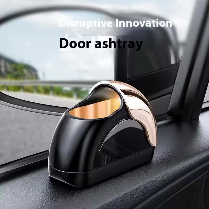 Modern Car Ashtray with Easy Disposal