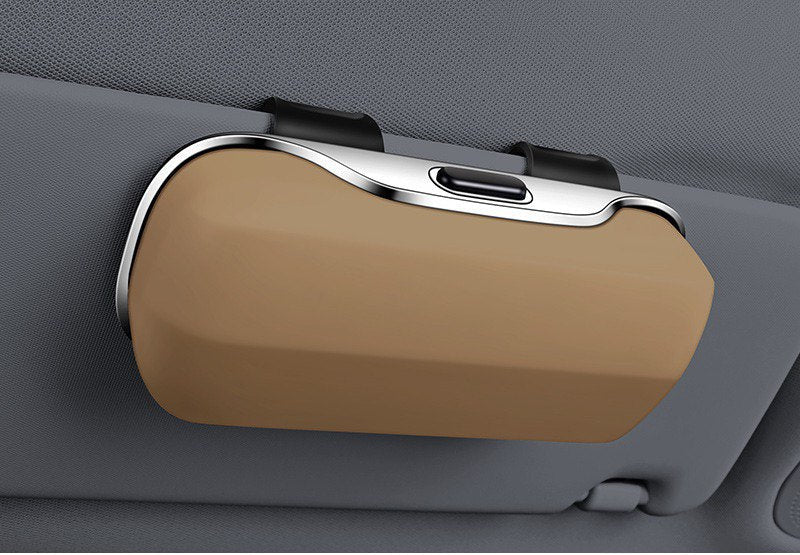 Press Plastic Car Glasses Box