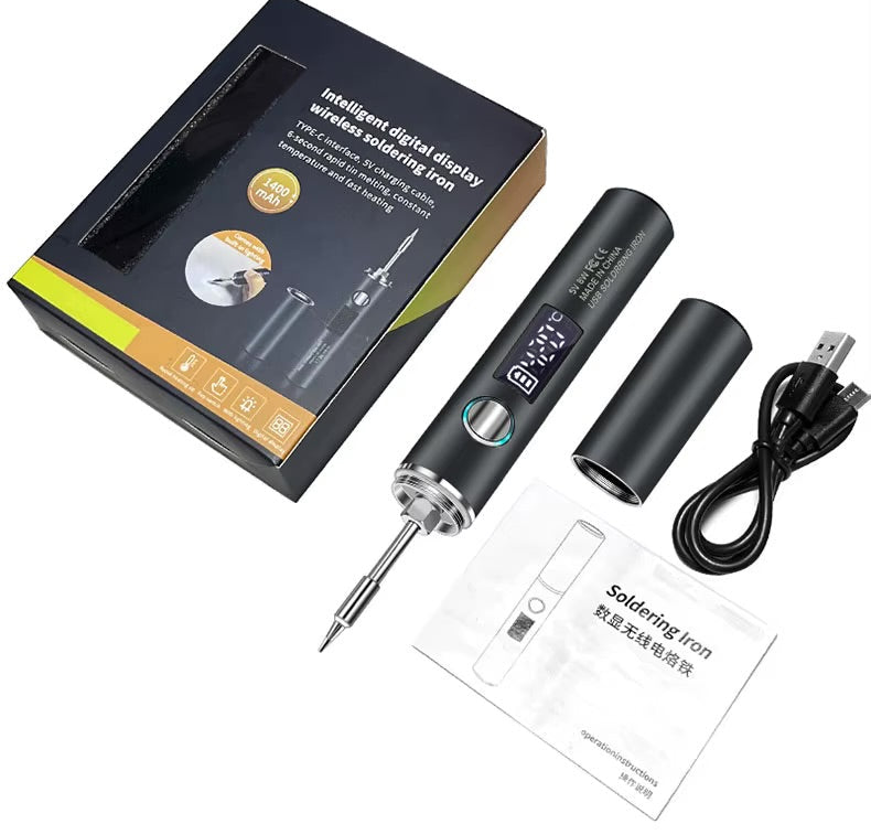 USB Portable Digital Display Soldering Iron