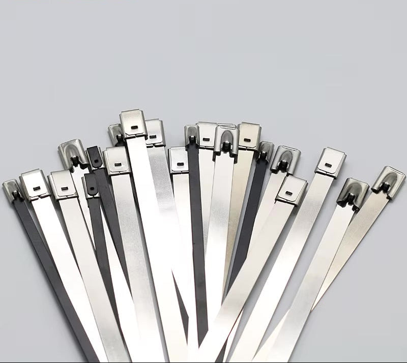 Factory Direct Stainless Steel Cable Ties - 50pcs
