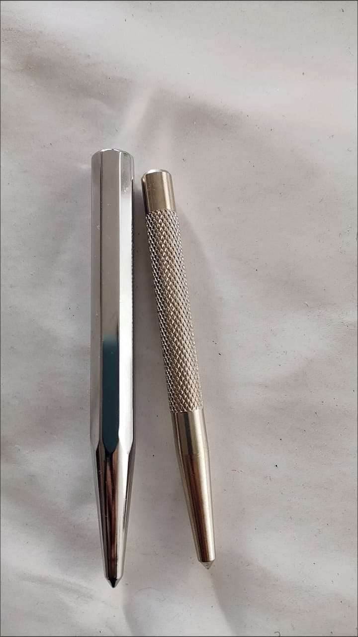 Non-Slip Center Punch — High Carbon Steel (Set of 2pcs)