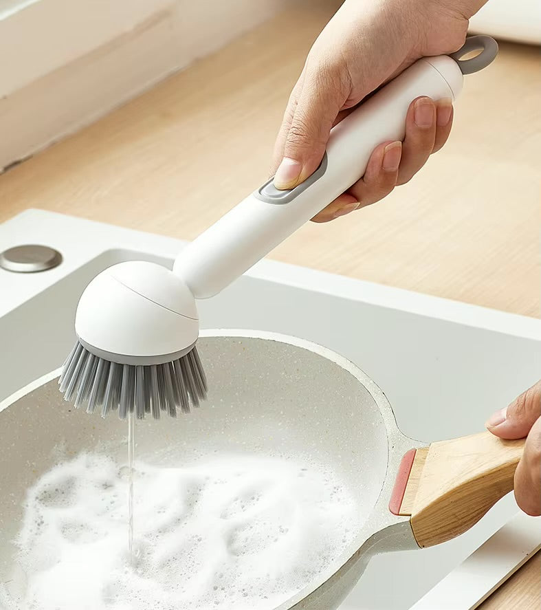 Long-Handled PP Liquid Pot Brush