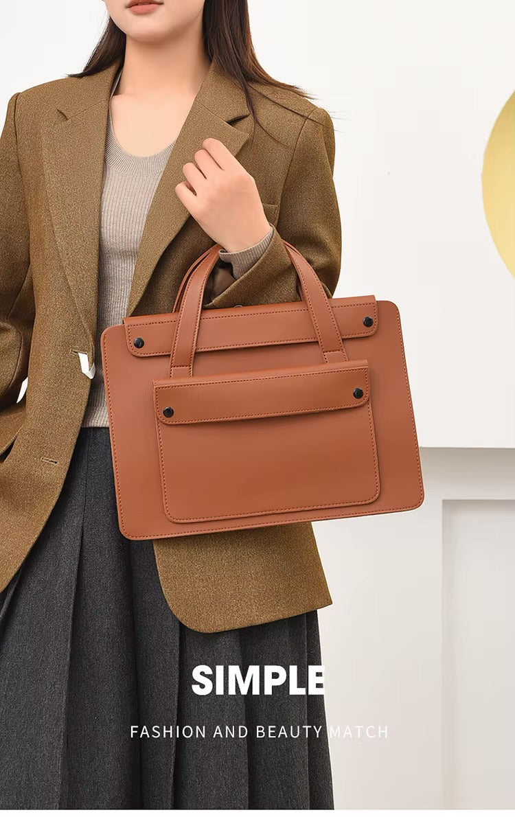 Waterproof PU Laptop Bag