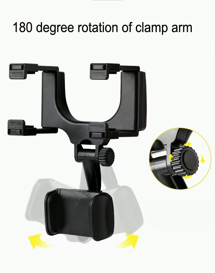 Adjustable ABS Car Phone Holder 🚗📱