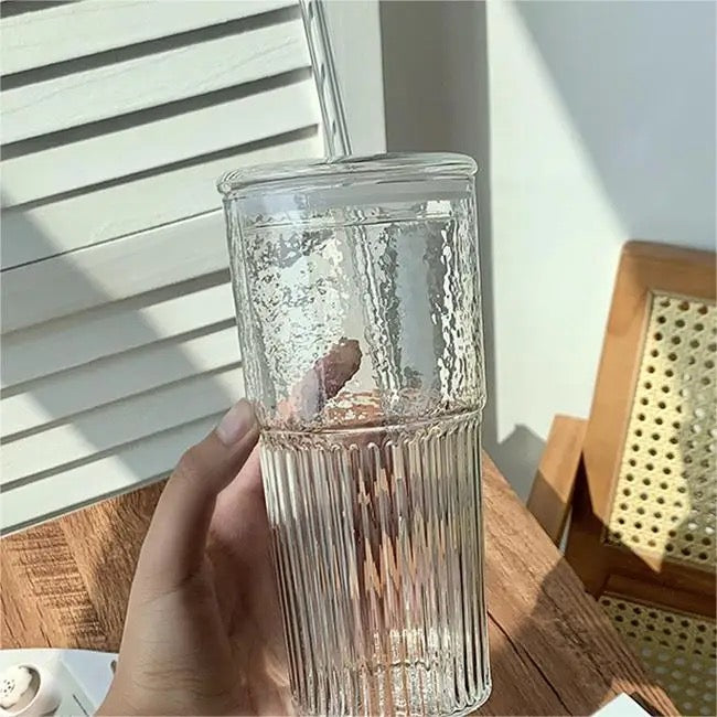 Straw Water Cup