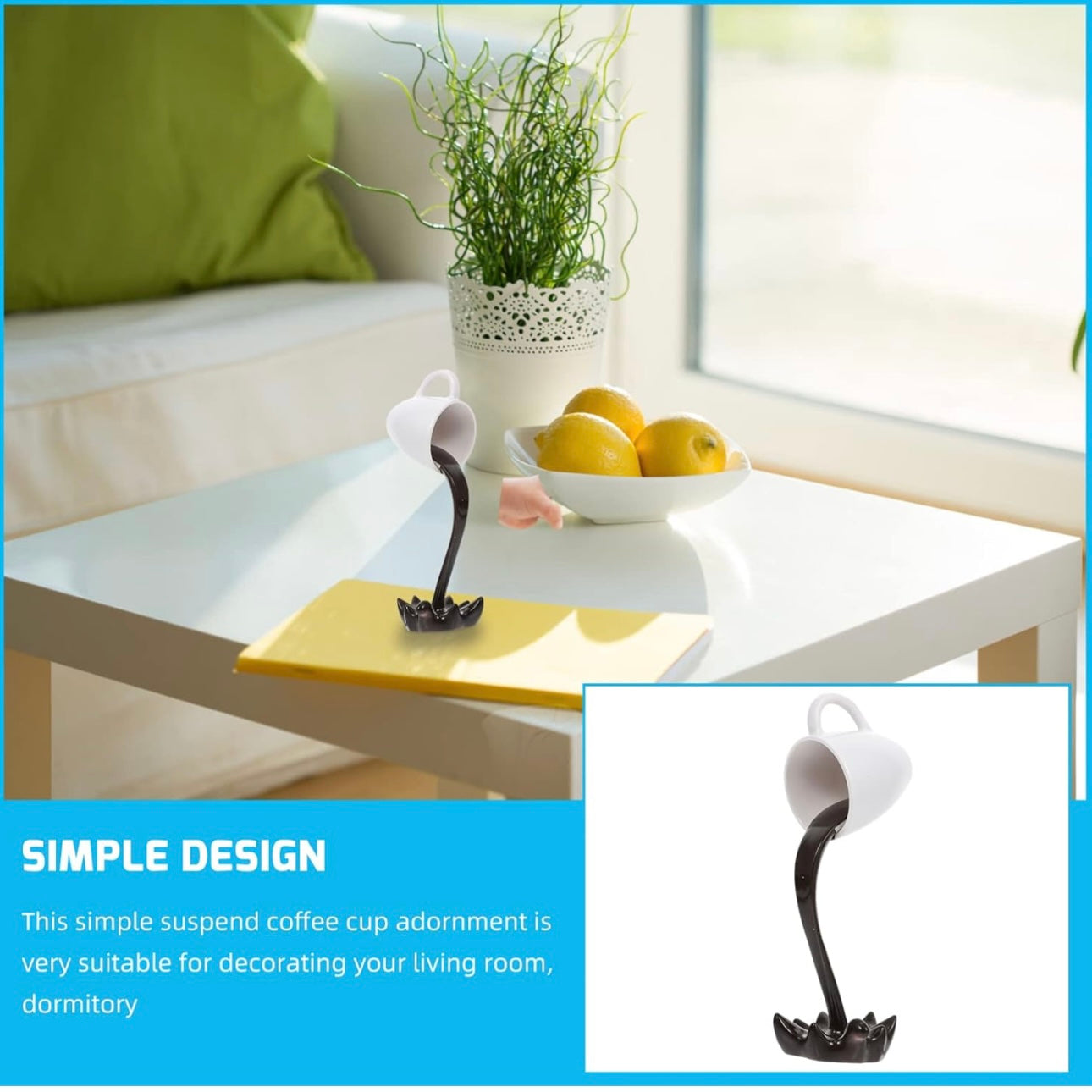 Resin Spilling Cup Decoration