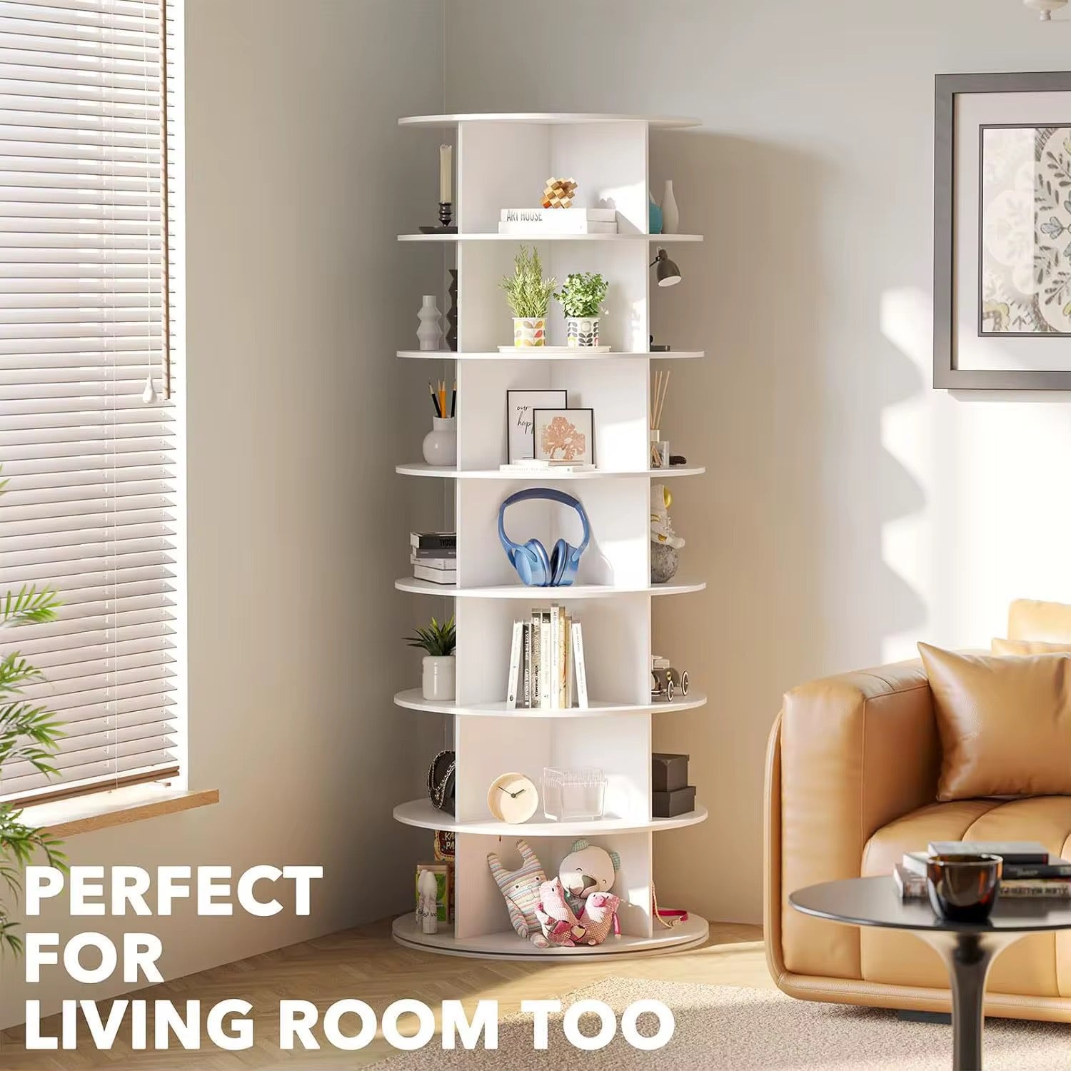 Smart Rotating Storage Rack