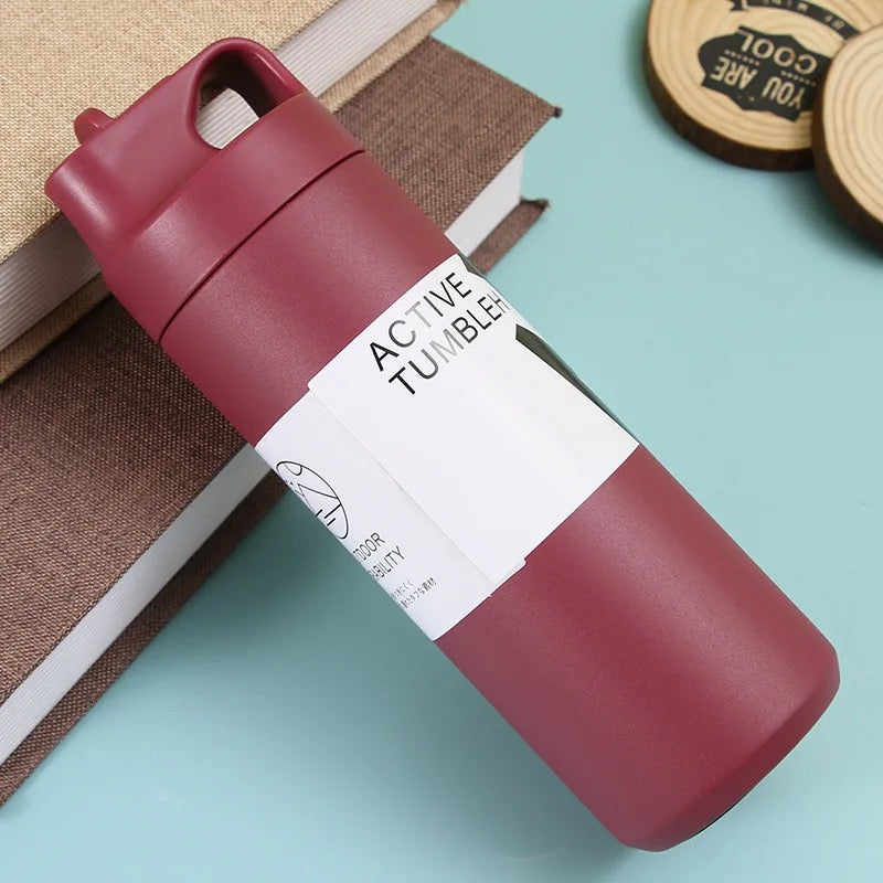 stainless steel thermos bottle