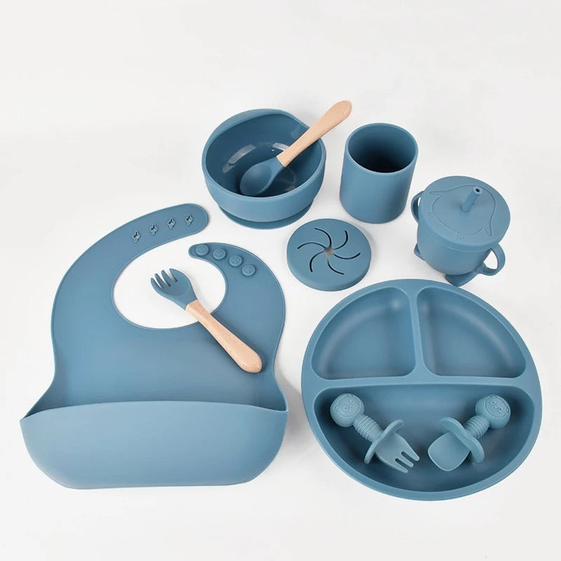 Baby Eco-friendly Silicon Bowl Set