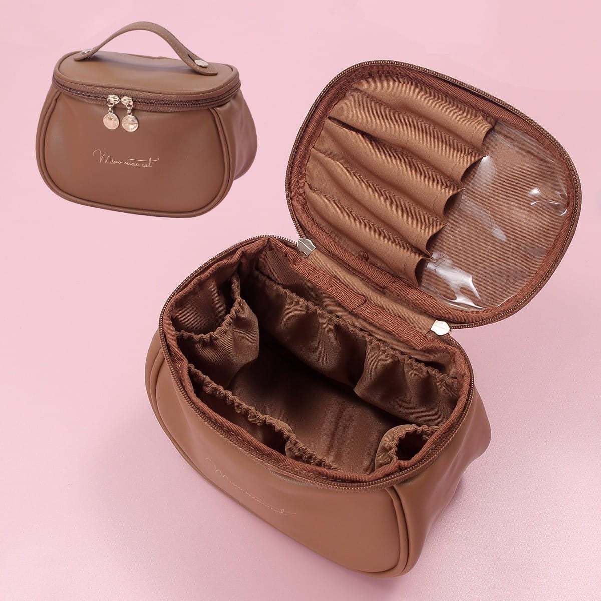 PU Leather Cosmetic Bag 💄👜