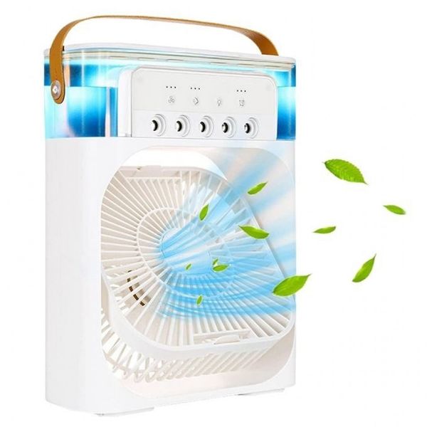 3-in-1 LED Air Humidifier Fan