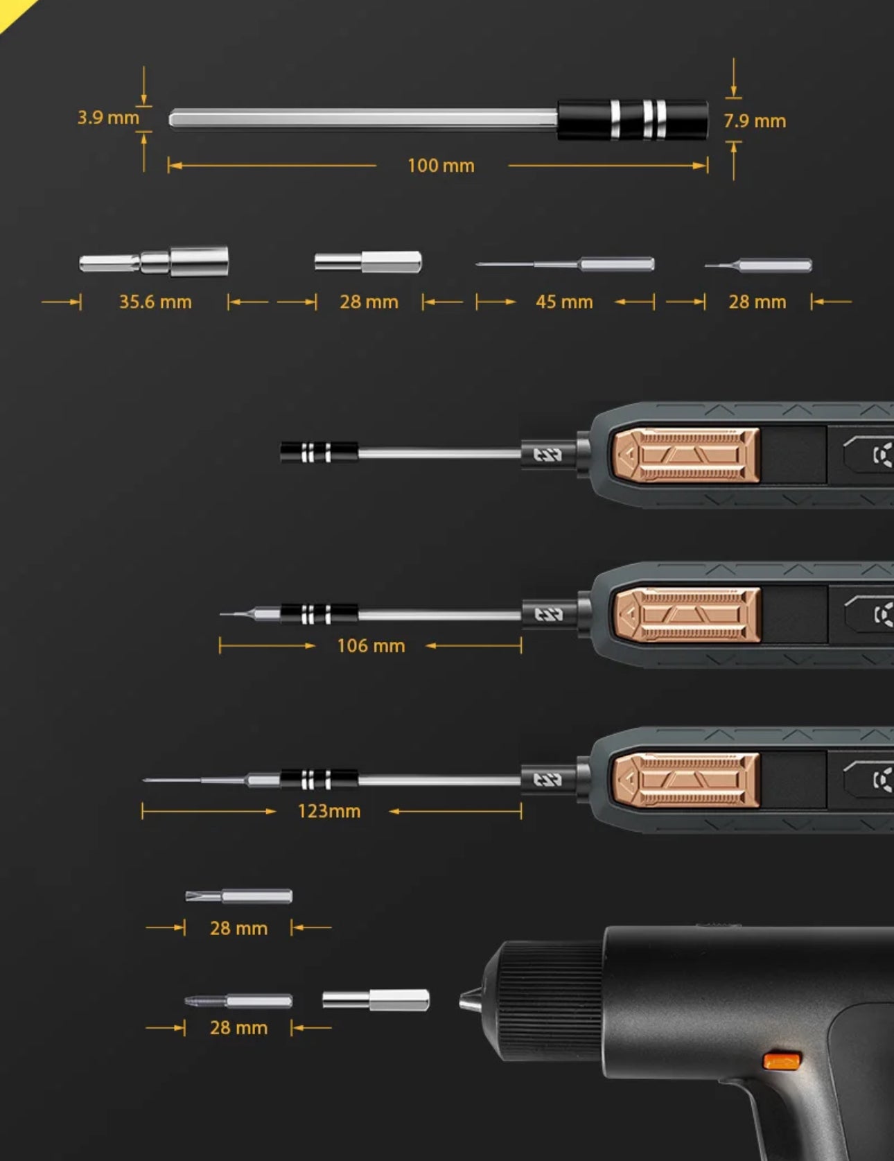 180 Pcs Screwdriver kit