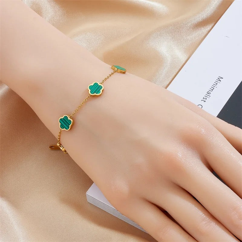 Five Clover Bracelet