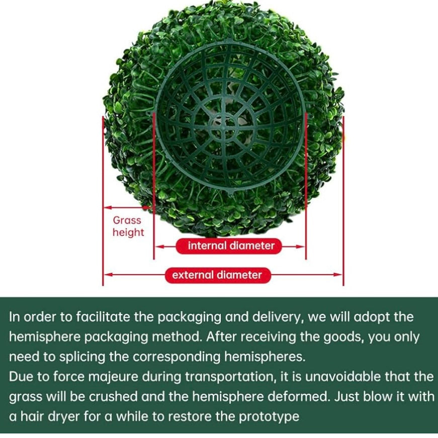 Ball Topiary  Grass  Ball