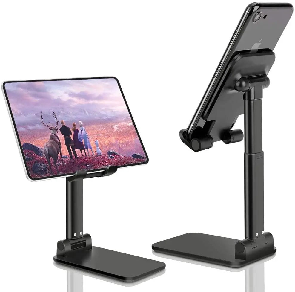 Foldable desktop cell phone stand holder