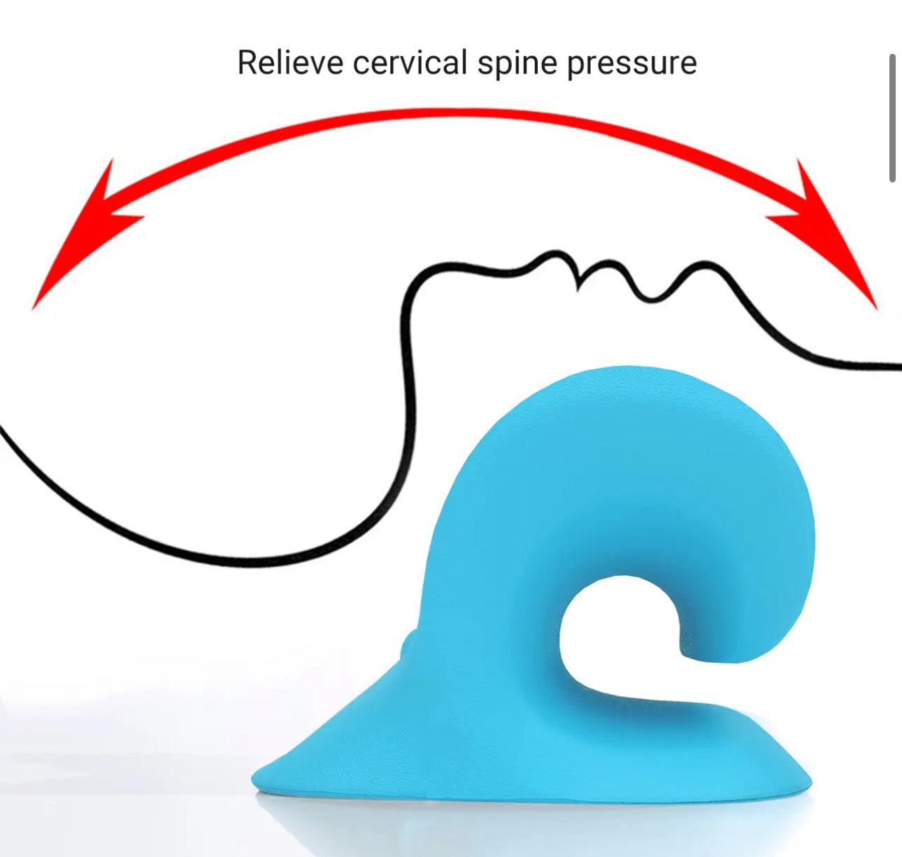 Shoulder and Neck Relaxer PillowTraction