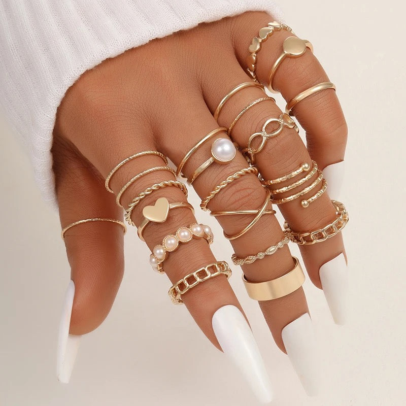 Rings Jewelry Set