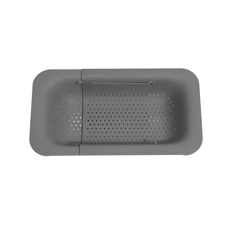 رف أطباق وفلتر حوض المطبخ