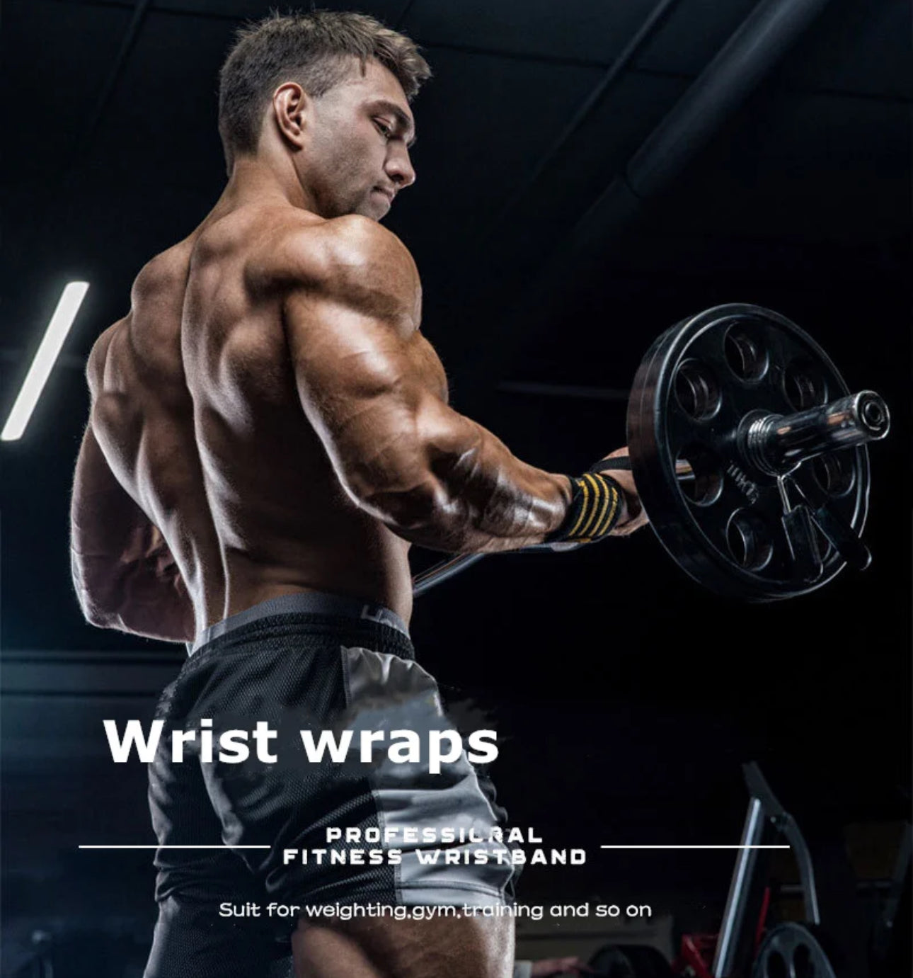 Weight Lifting Wrist Wraps