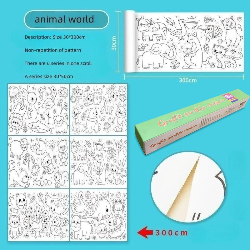 kids Drawing Roll