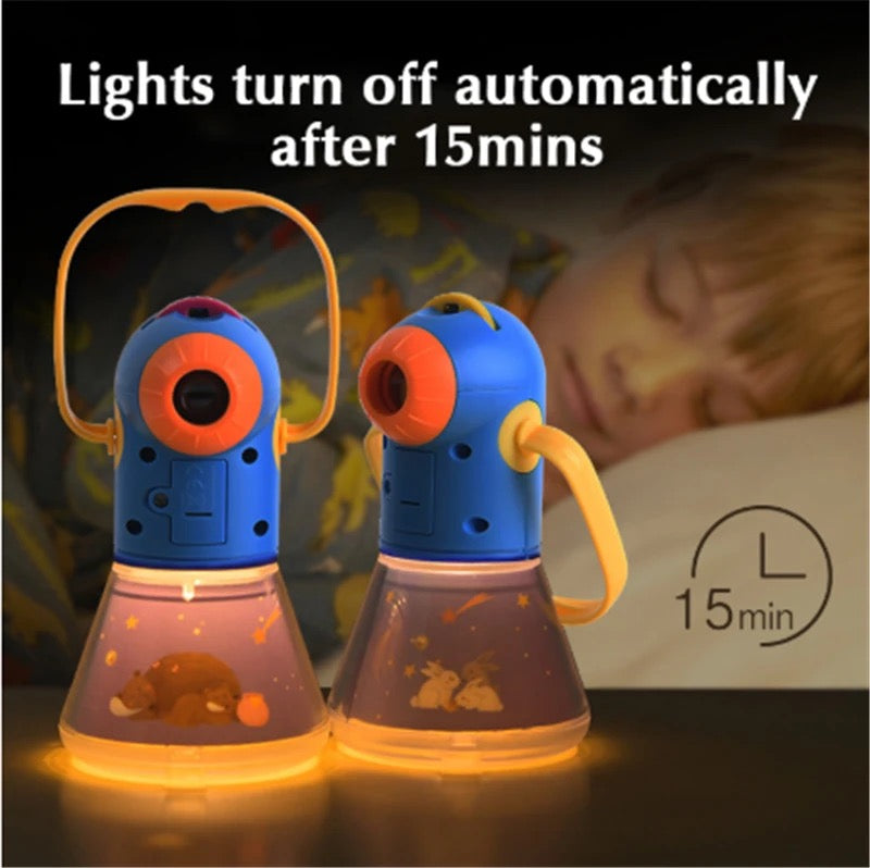 kids Story Book Flashlight Projector