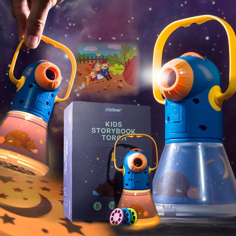 kids Story Book Flashlight Projector