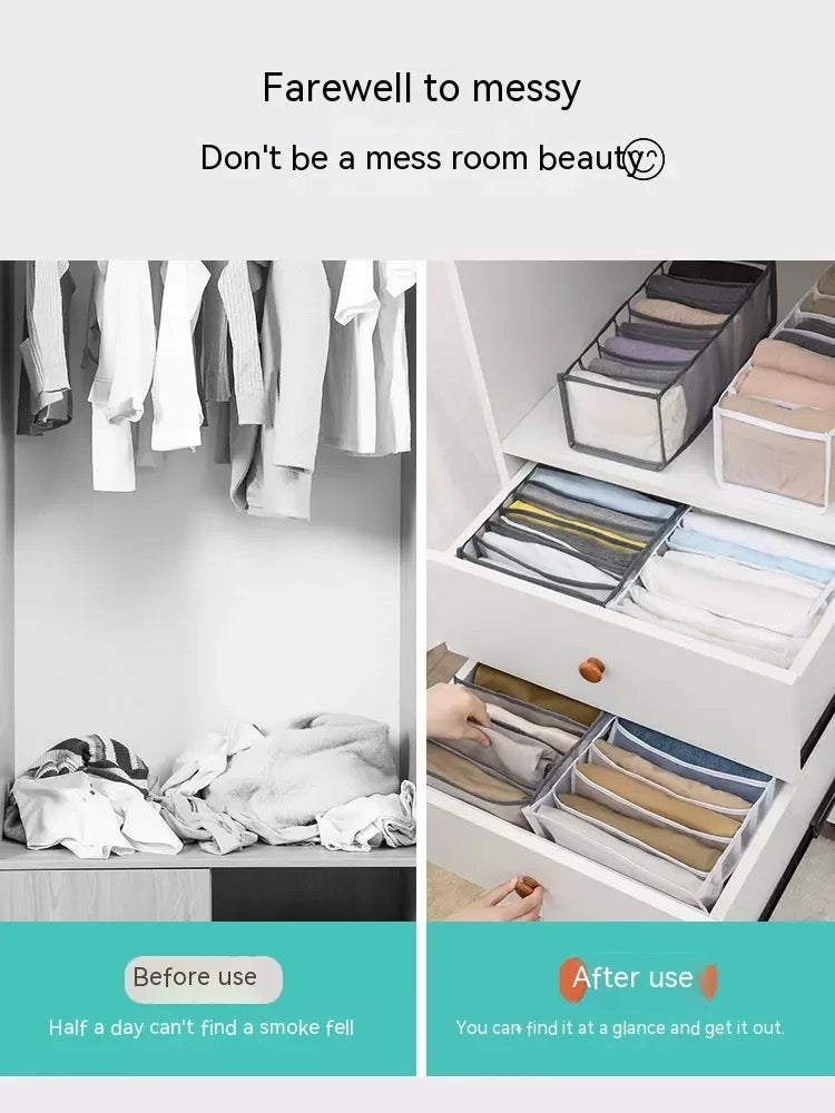 Foldable Wardrobe Organizer