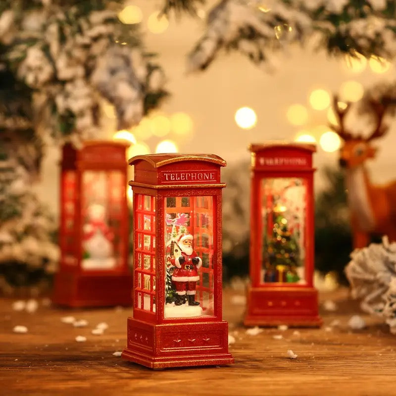 Christmas Telephone Booth