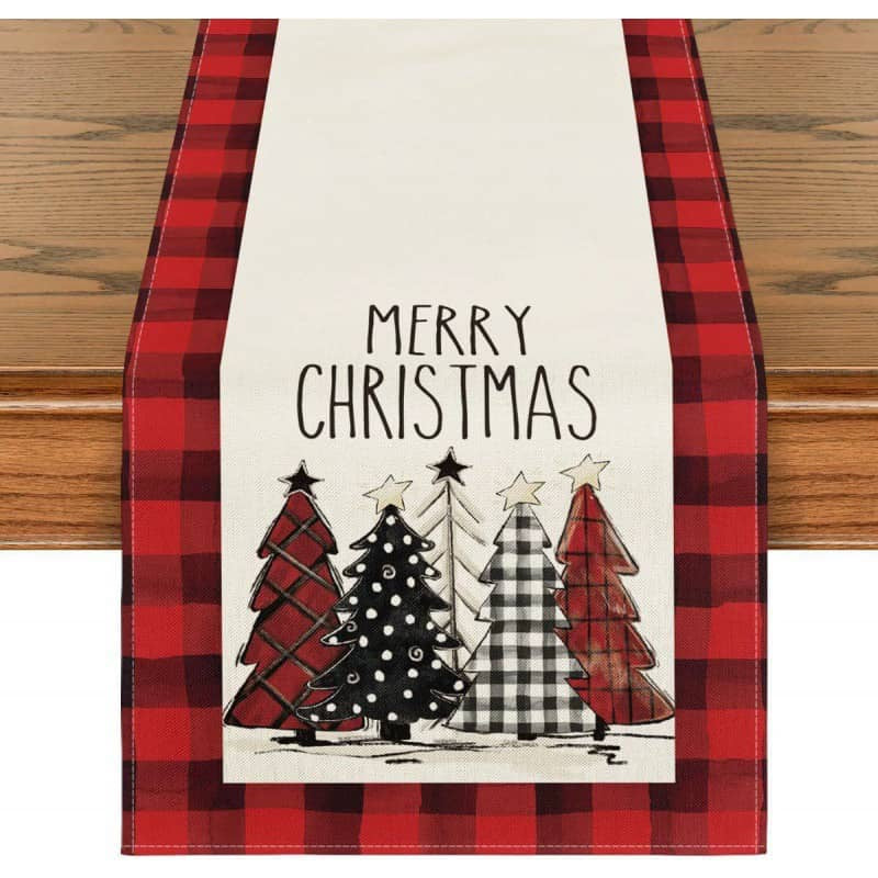 Festive Christmas Table Runner