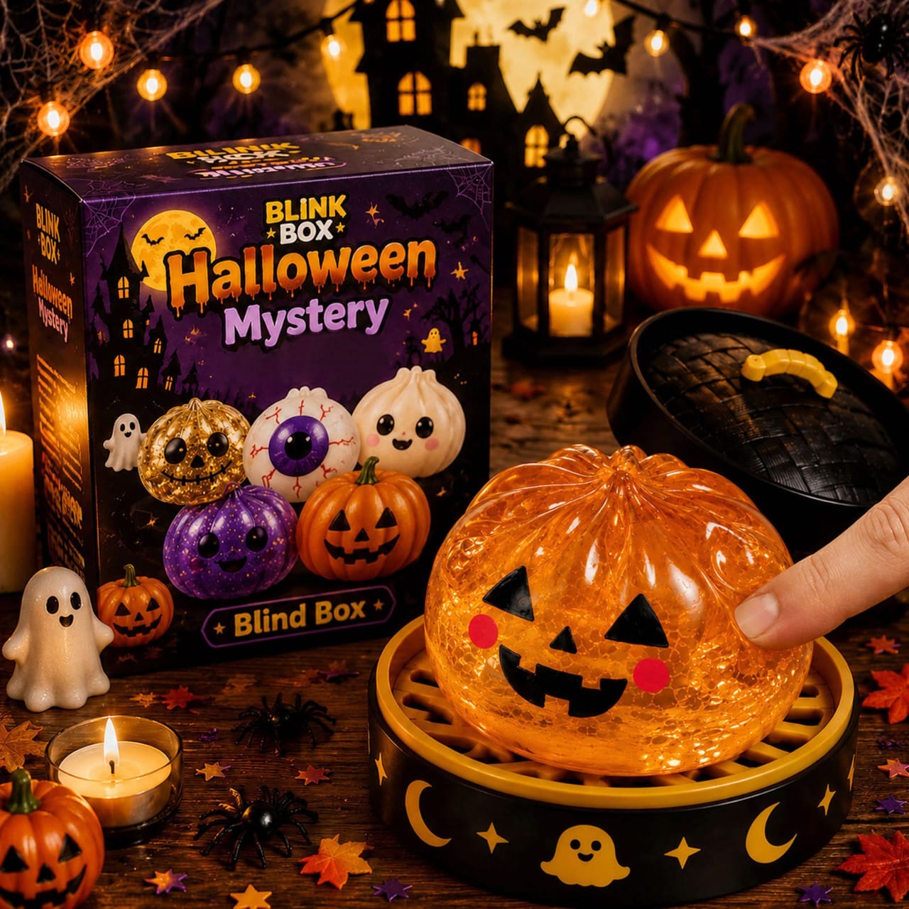Cute Halloween Maltose Squeeze Toy