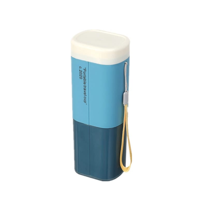2-in-1 Travel Toothbrush Case & Cup