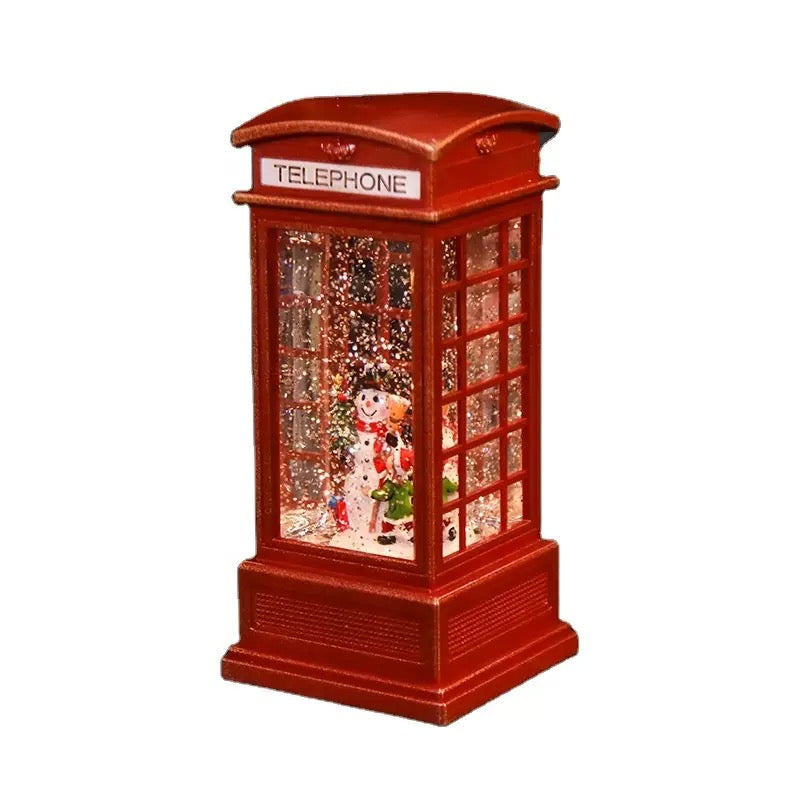 Christmas Telephone Booth